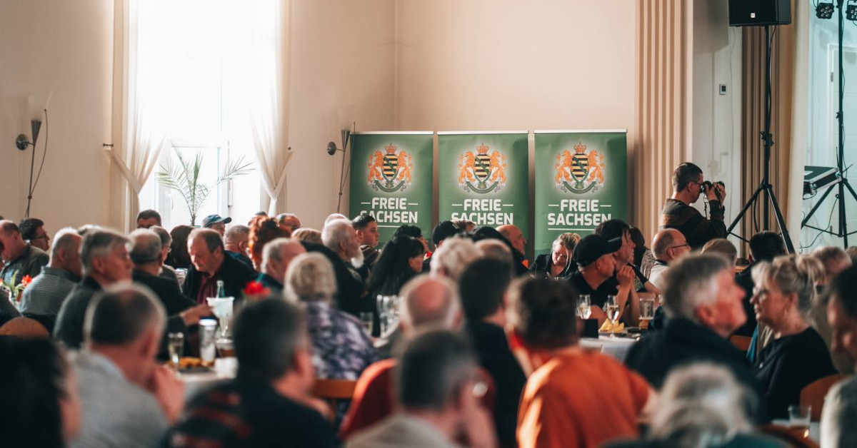5 Jahre: Die Freien Sachsen feierten Jubiläum