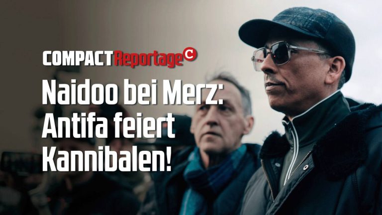 Naidoo bei Merz: Antifa feiert Kannibalen!