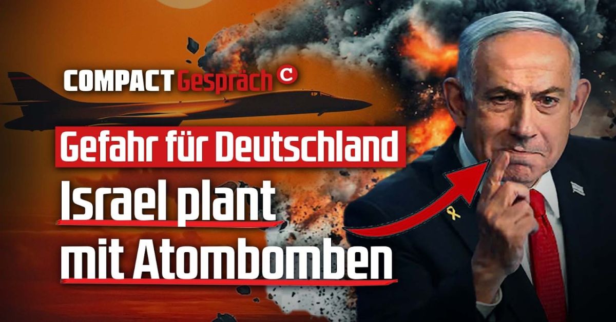 Gefahr für Deutschland! Israels Atombomben