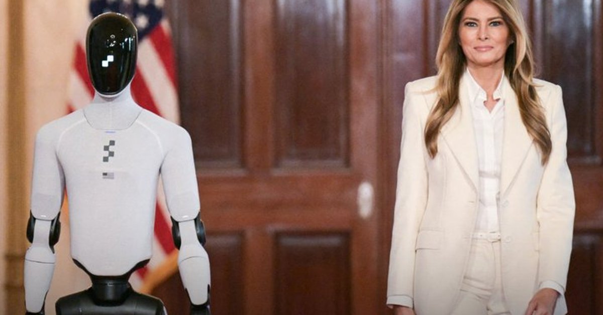 Robo-Lady: Melania Trump präsentiert Androiden