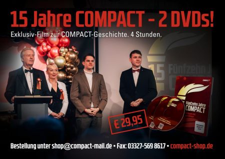 Nur noch 1 Tag: COMPACT-DVD mit Geschenk