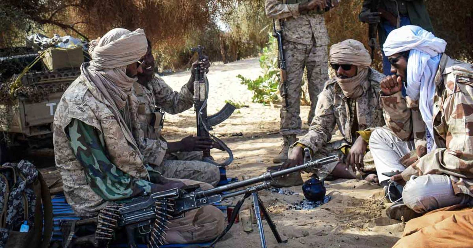 Wüstenkrieger vor Bamako
