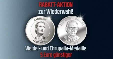 Nur noch bis morgen: Medaillen vergünstigt!