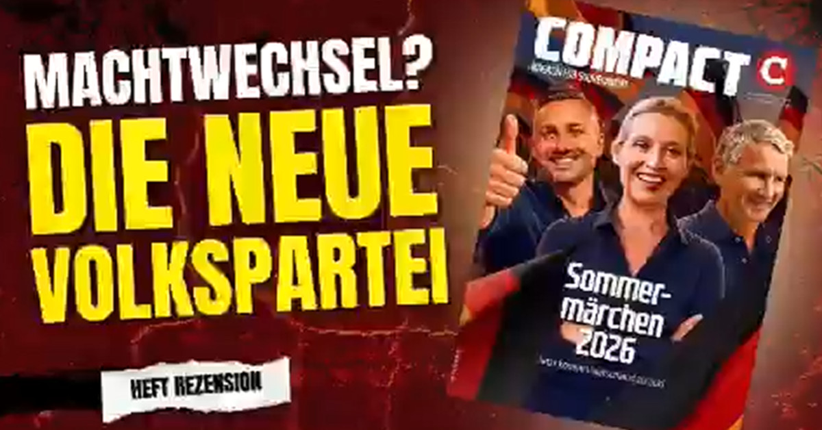 „Tief gebohrt“: Sellner zur aktuellen COMPACT-Ausgabe