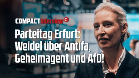 Parteitag Erfurt: Weidel über Antifa, Geheimagent und AfD!