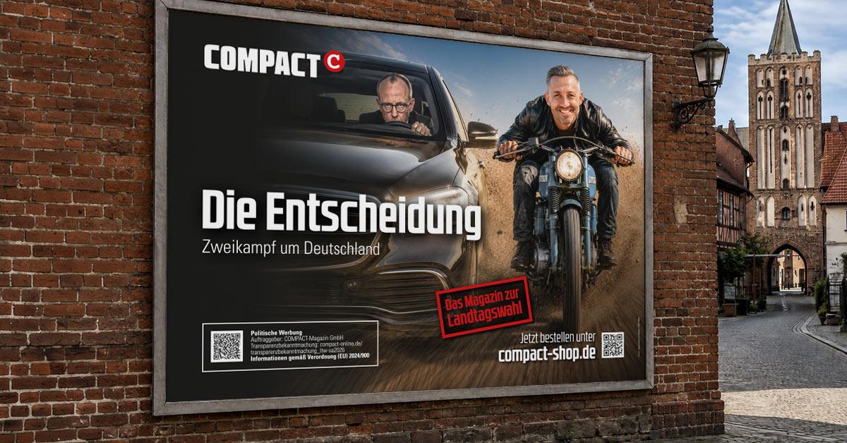 Sachsen-Anhalt: Die große COMPACT-Plakatoffensive