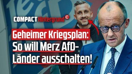 Geheimer Kriegsplan: So will Merz AfD-Länder ausschalten!