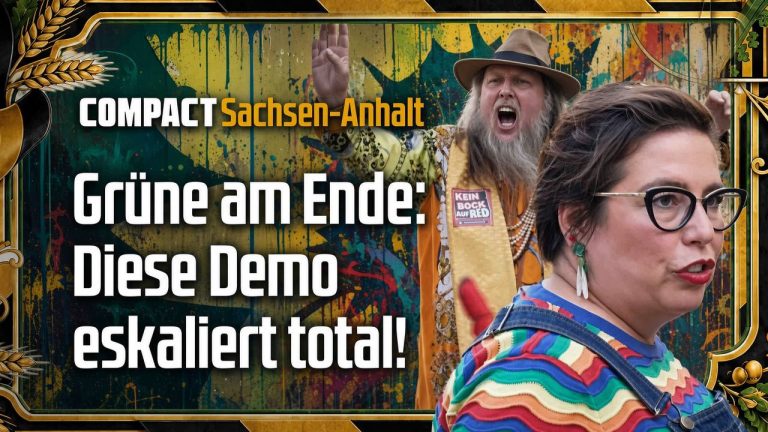 Grüne am Ende: Diese Demo eskaliert total!