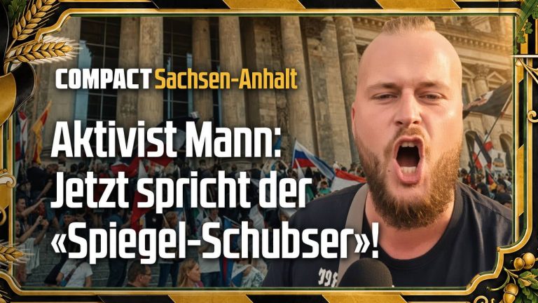 Aktivist Mann: Jetzt spricht der «Spiegel-Schubser»!