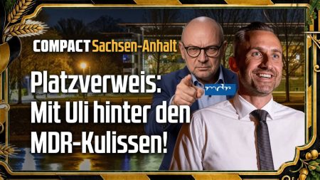 Platzverweis: Mit Uli hinter den MDR-Kulissen!
