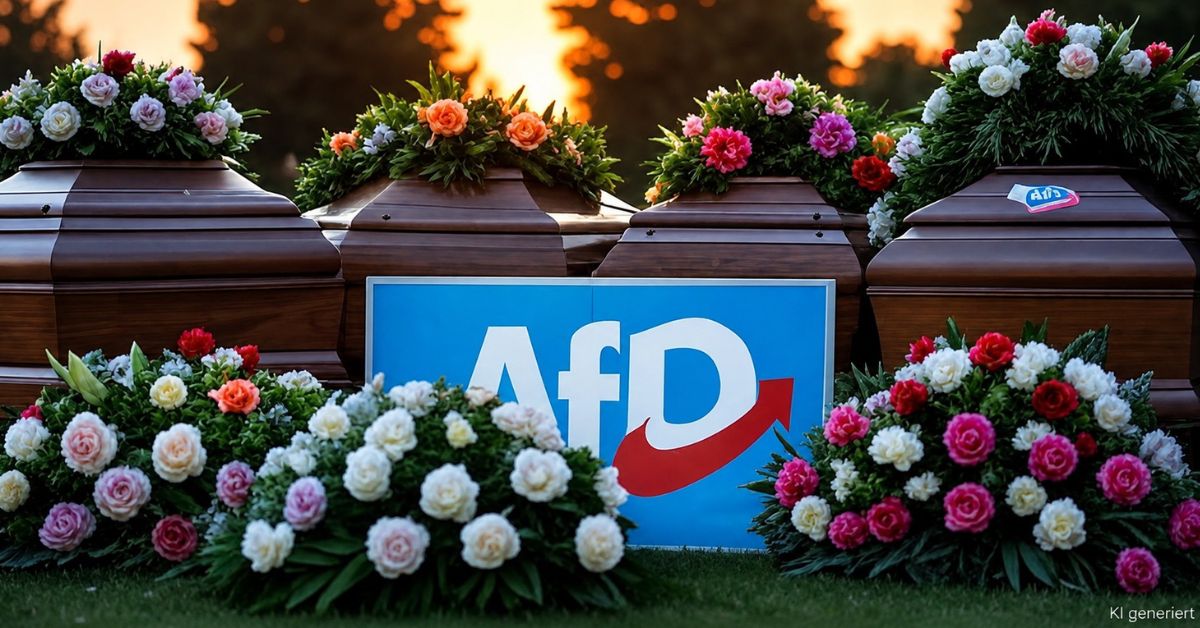 Unglaublich! AfD-Traueranzeige abgelehnt!