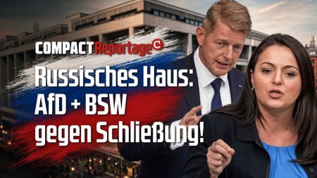Russisches Haus: AfD + BSW gegen Schließung