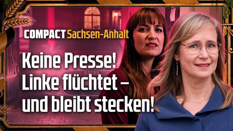Keine Presse! Linke flüchtet – und bleibt stecken
